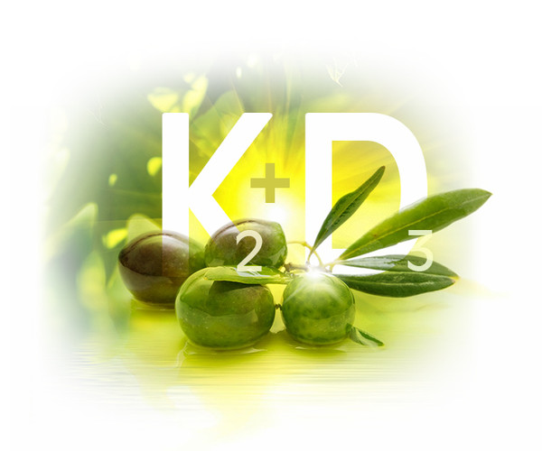 Oliva K2 és D3-vitamin, természetes 820 mcg K-vitamin mátrix