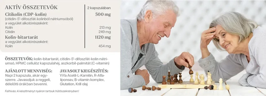 YiYa citikolin kapszula tabletta összetétel