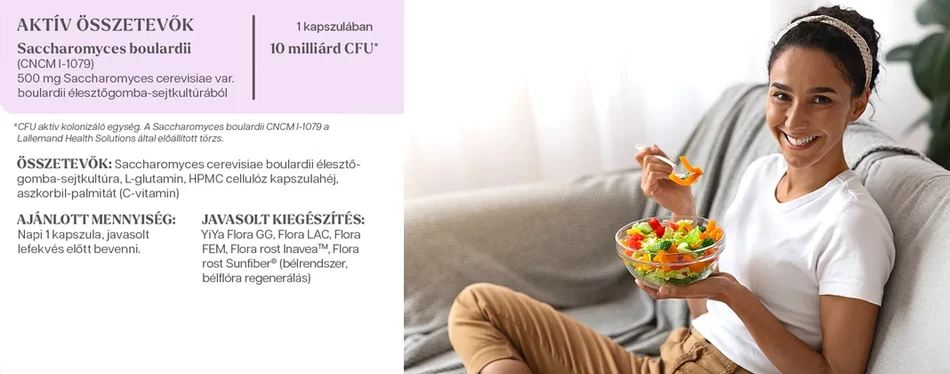 YiYa Saccharomyces Boulardii kapszula kapszula tabletta összetétel